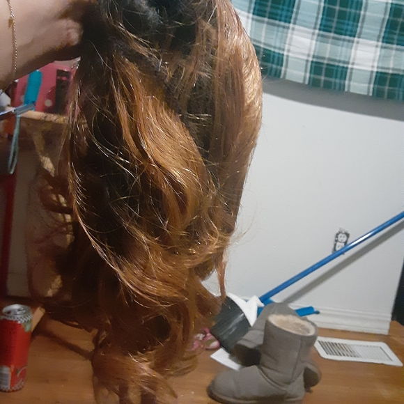 100% real human hair wig